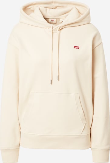 LEVI'S Sweatshirt in creme / rot / weiß, Produktansicht