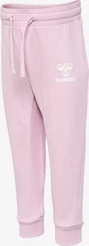 Hummel Tapered Workout Pants 'Apple' in Pink
