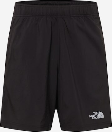 THE NORTH FACE Regular Workout Pants '24/7' in Black: front