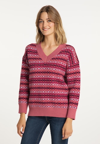 usha BLUE LABEL Pullover in Rot: predná strana