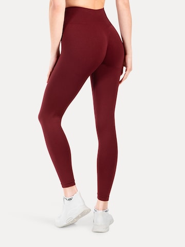 Smilodox Skinny Leggings ' Adrielle ' in Rot