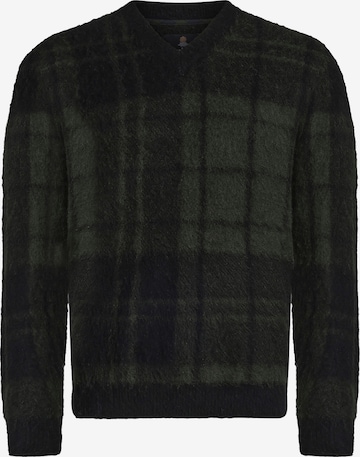 Barbour Neulepaita 'Hunham' värissä musta: etupuoli