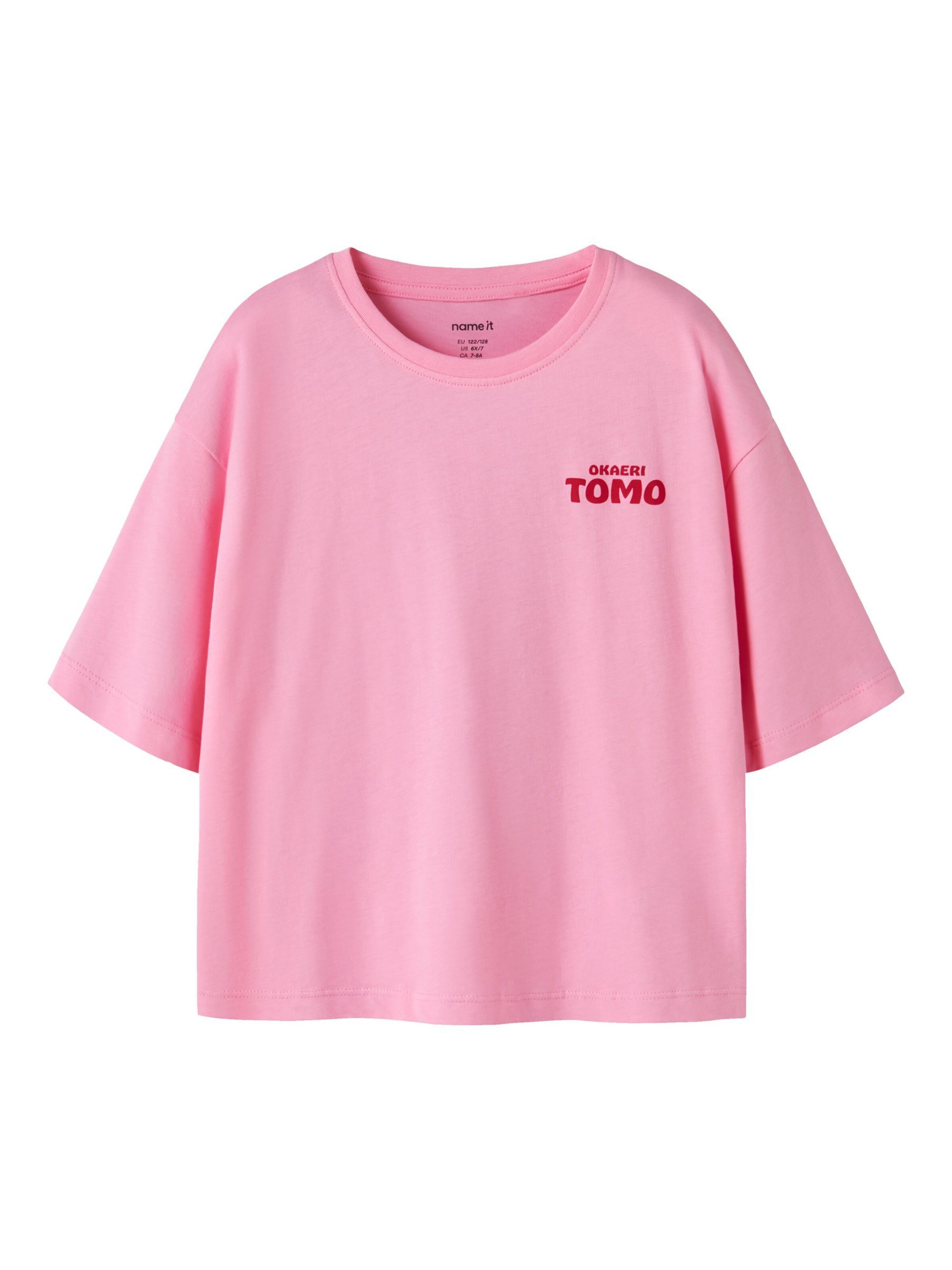 T-Shirt 'NKFJulmo' NAME IT en rose : devant