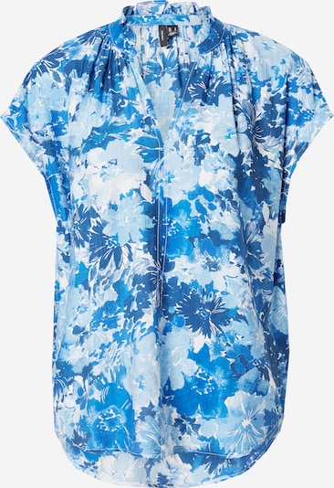 VERO MODA Bluza 'VMMAJA DITA' u azur / svijetloplava / tamno plava / prljavo bijela, Pregled proizvoda