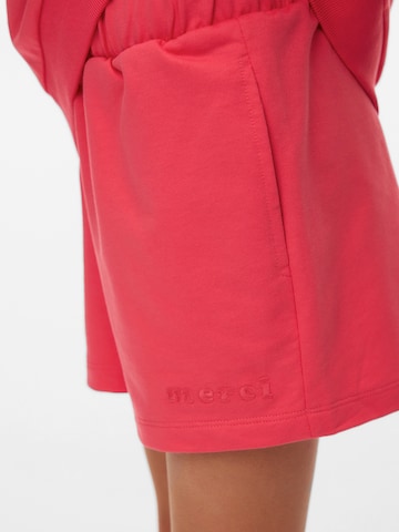 Vero Moda Girl Regular Housut 'VMLINE' värissä punainen