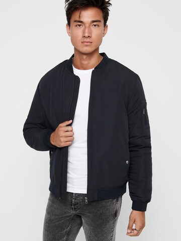 Only & Sons Regular Fit Jacke 'Jack' in Blau