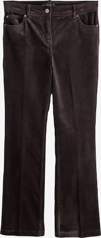 Bootcut Pantalon Next en marron : devant