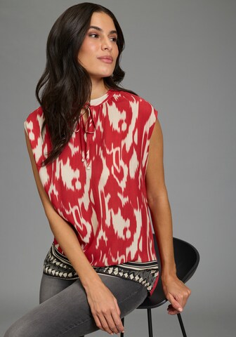 LAURA SCOTT Bluse in Rot: Vorderseite