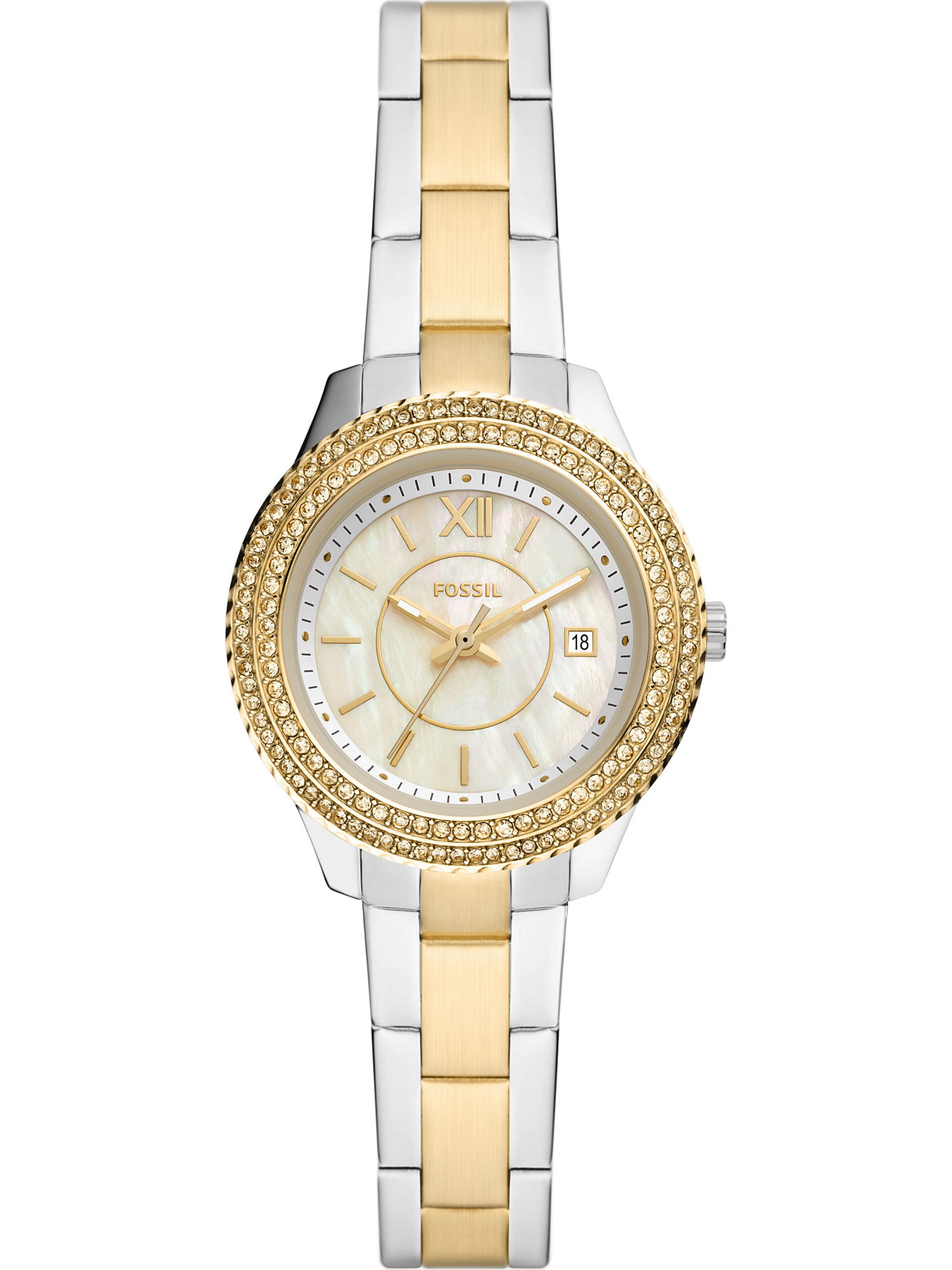 FOSSIL Analog Watch in Gold: front