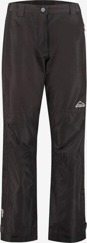 MCKINLEY Regular Outdoor Pants in Black: front