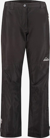 MCKINLEY Regular Outdoor Pants in Black: front