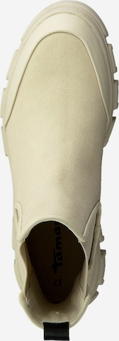 TAMARIS Chelsea boots in Beige