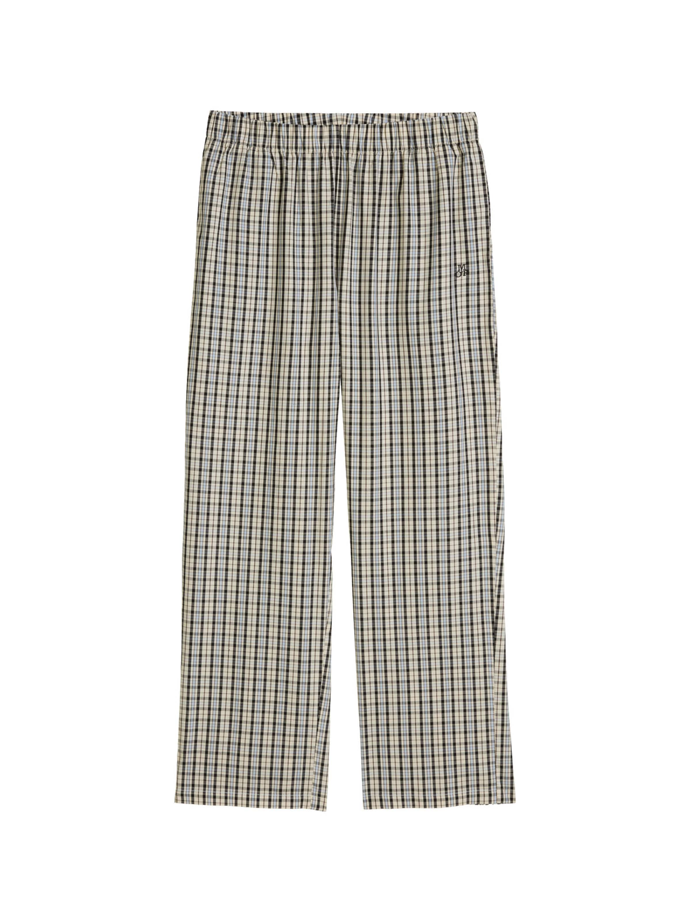 Pantalon de pyjama ' Classic ' Marc O'Polo en beige : devant
