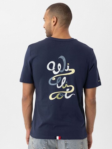 Williot - Camisa 'Sergio' em azul: frente