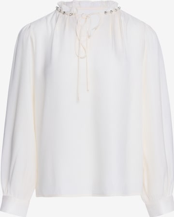 faina Blouse in Beige: voorkant