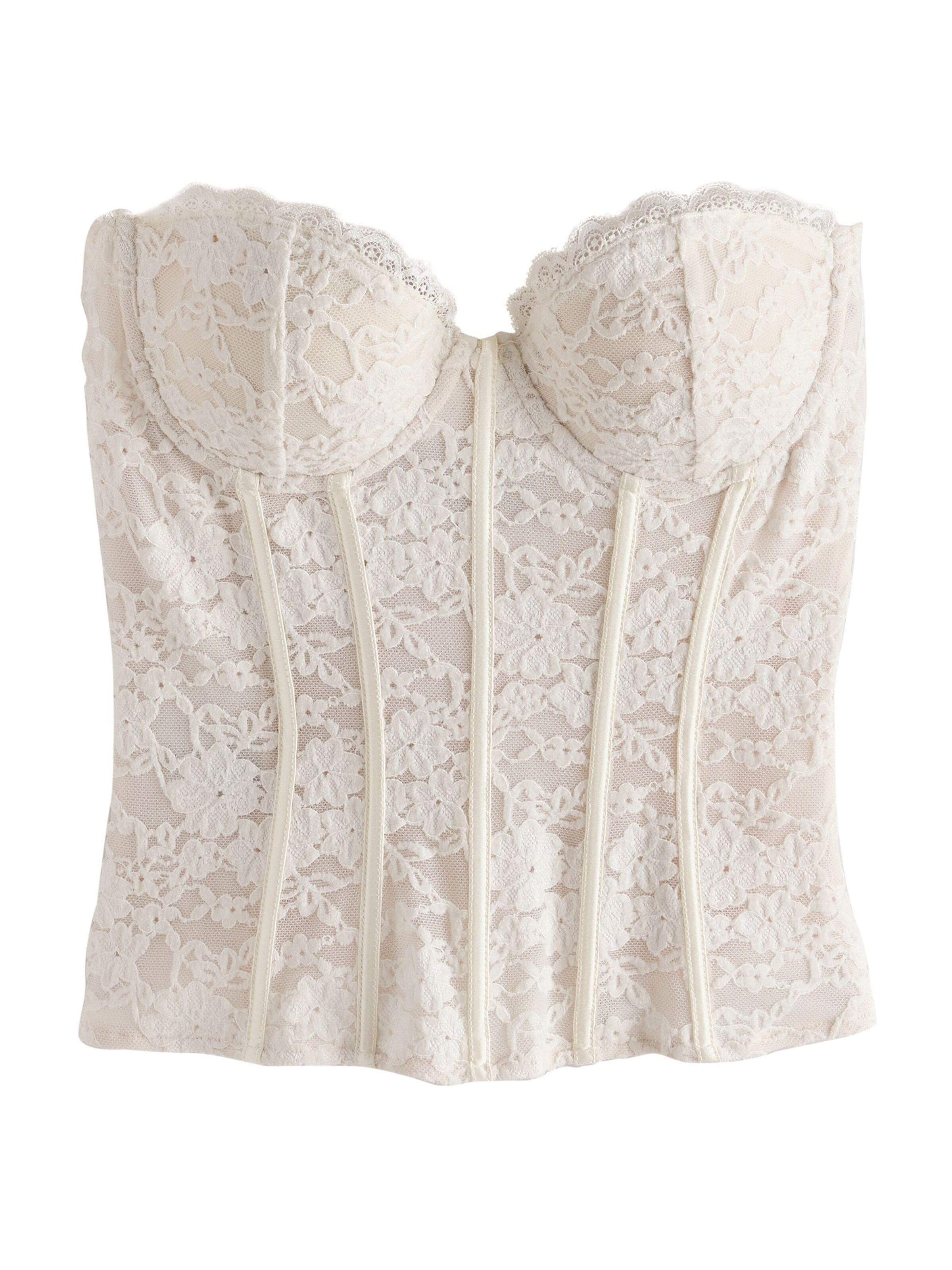 Next - Corset en blanco: frente