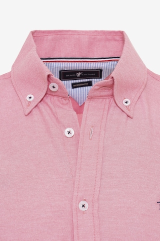 DENIM CULTURE Regular fit Overhemd 'EDIZ' in Roze