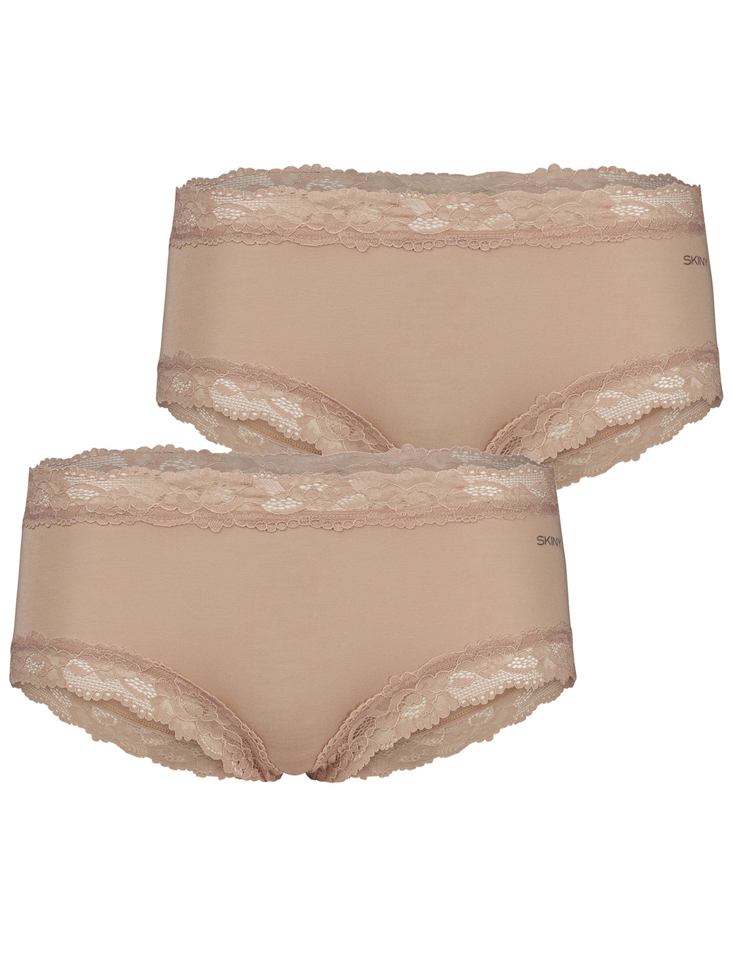 Skiny Panty ' Advantage Modal Lace ' in Beige: Vorderseite