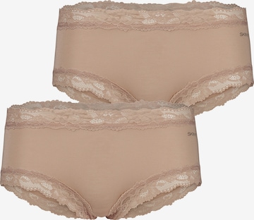 Skiny Panty ' Advantage Modal Lace ' in Beige: Vorderseite