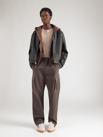 HOLLISTER Baggy Карго панталон в кафяво