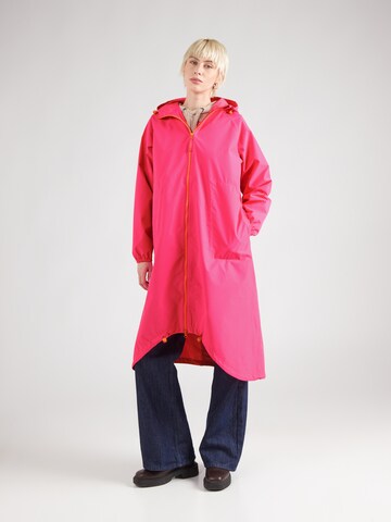 Derbe Funktionsmantel 'Kapby' in Pink: Vorderseite