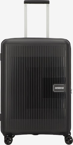 American Tourister Trolley 'Aerostep' in Zwart: voorkant