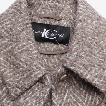 Luisa Cerano Jacket & Coat in XL in Brown