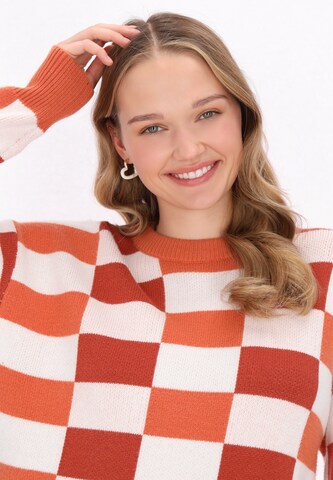 Pull-over 'Back To School' MYMO en orange