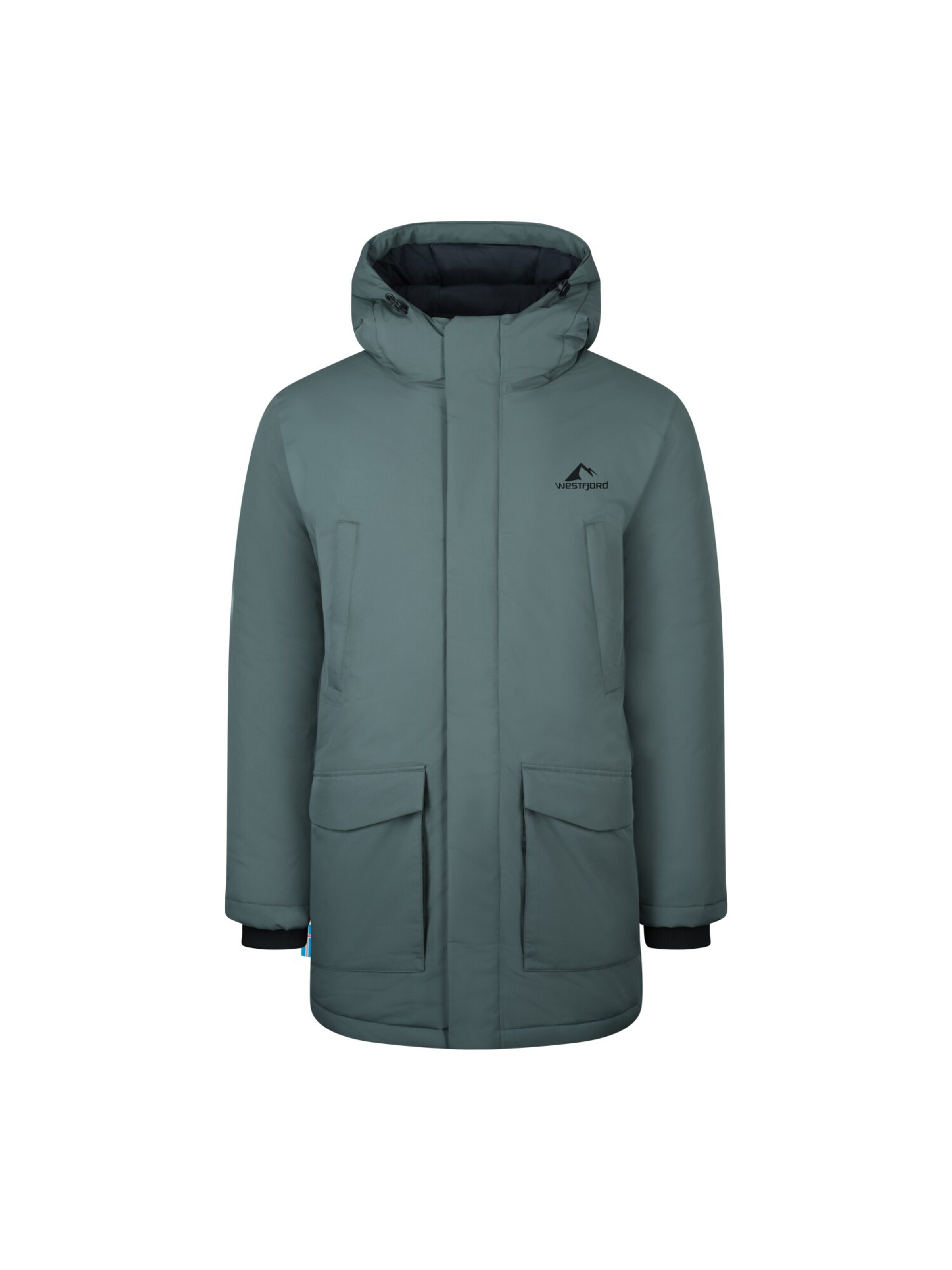 WESTFJORD Winterjacke‌‌‌‌‌‌‌ in Grün: Vorderseite