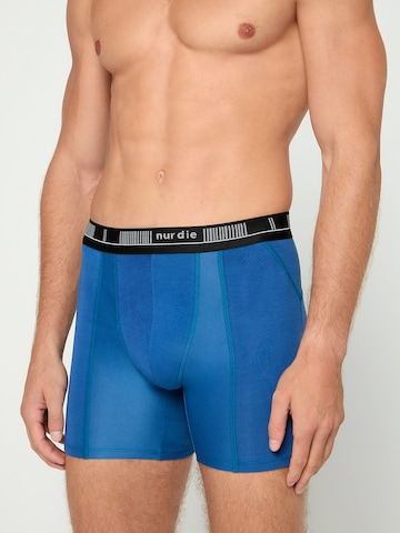 Boxers ' Long Cotton Active ' Nur Die en bleu