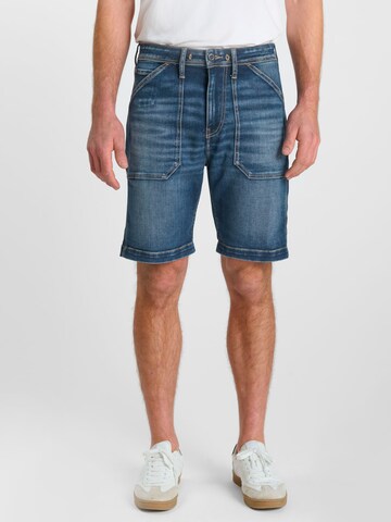 Le Temps Des Cerises Regular Jeans 'ALVAR' in Blauw: voorkant