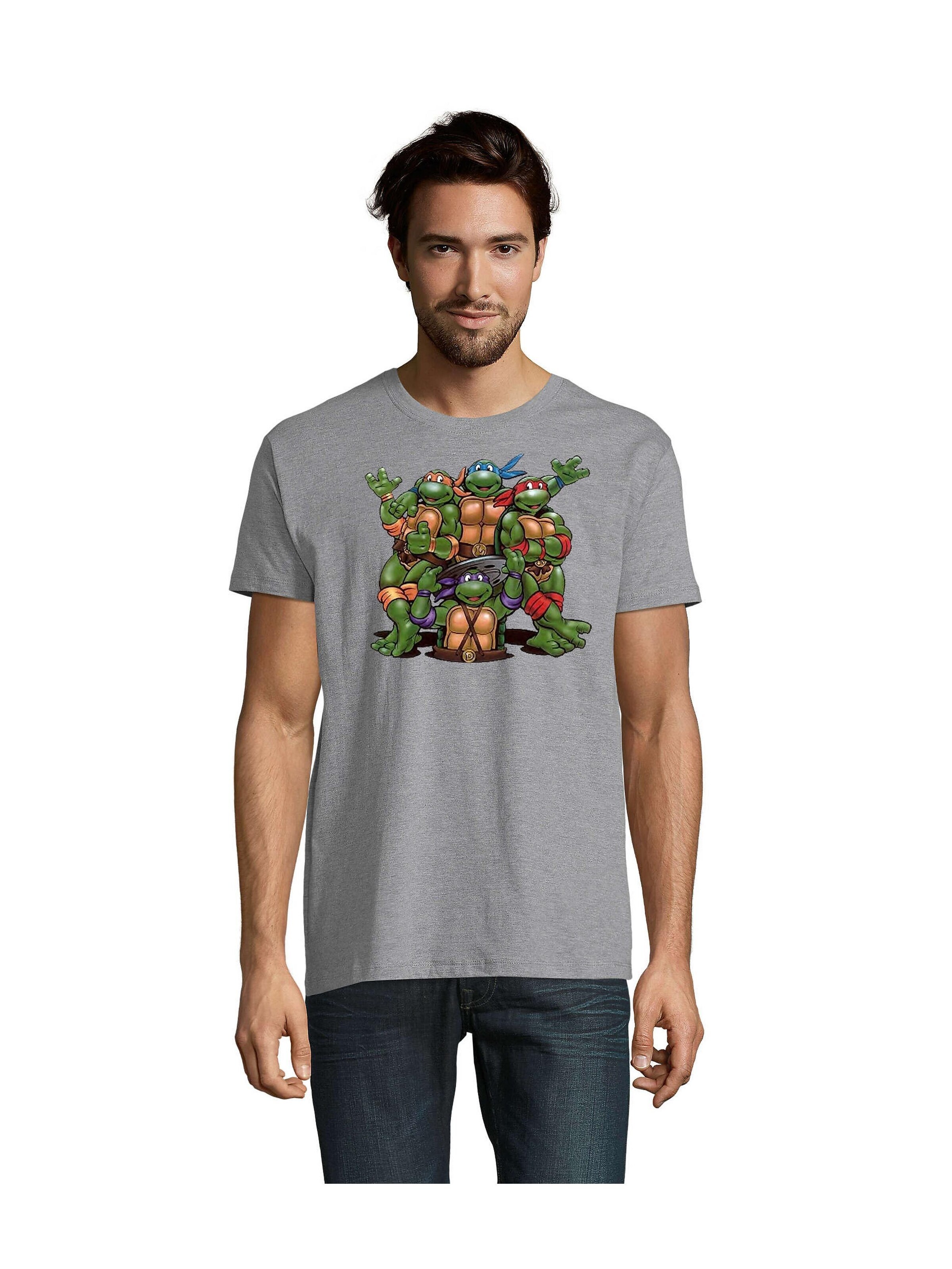 Blondie & Brownie Shirt 'Turtles' in 5XL in Grey, Item view