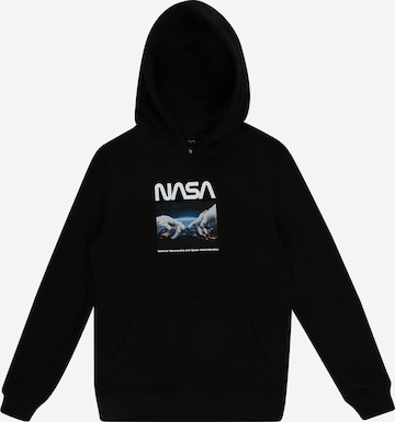 Mister Tee Sweatshirt 'Nasa Astronaut' in Black: front