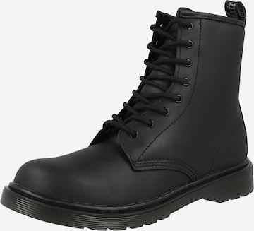 Dr. Martens Stiefel '1460 SERENA' in Schwarz: predná strana