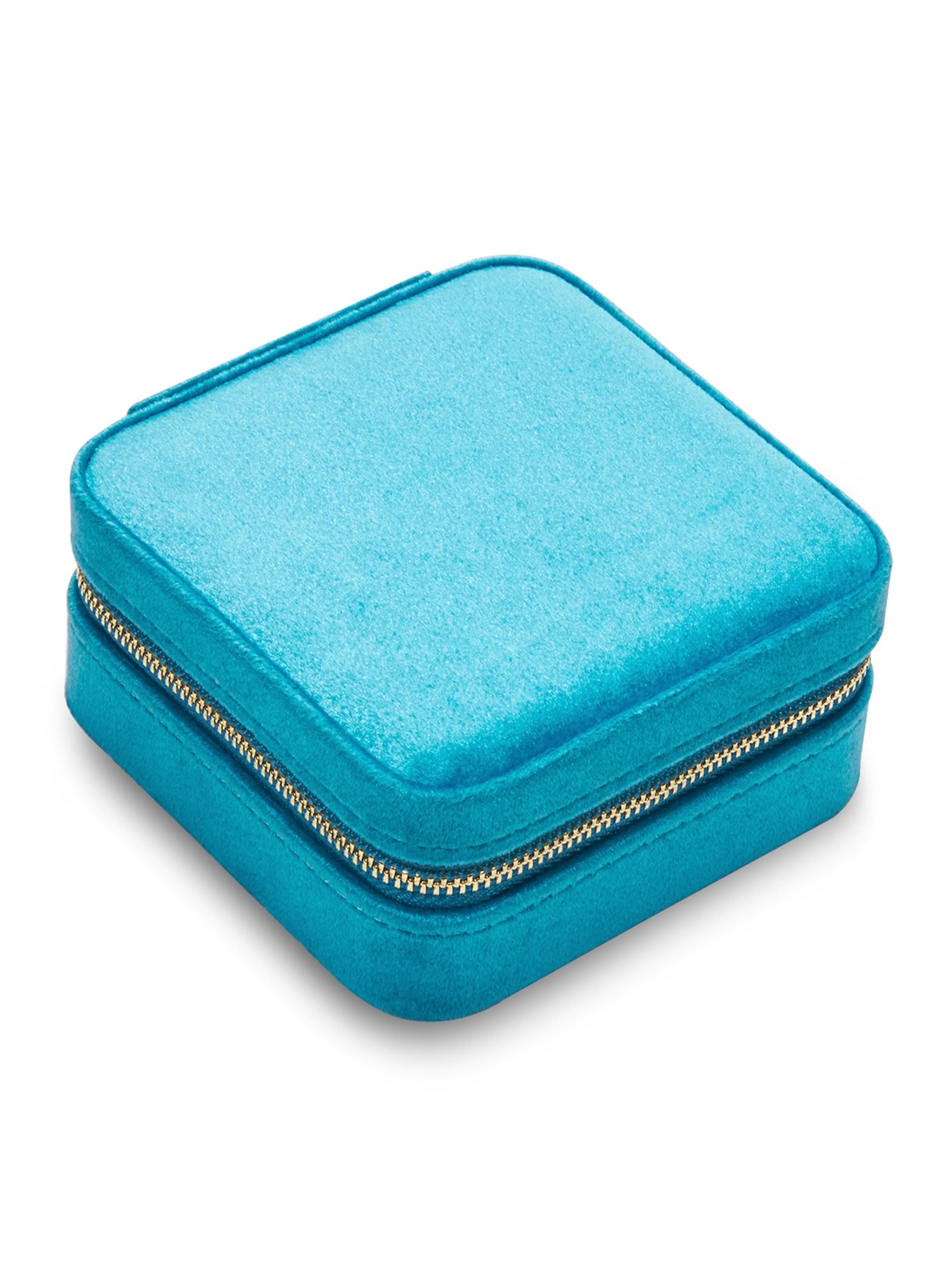 Glanzstücke München - Organizador de joyas en azul: frente