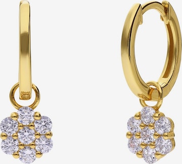 Boucles d'oreilles 'Chic' Lucardi en or : devant