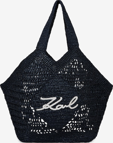 Karl Lagerfeld Rantakassi värissä sininen: etupuoli