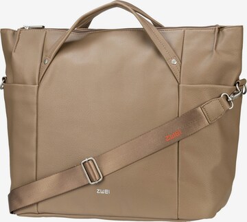 ZWEI Shopper 'Pia PI160' in Beige