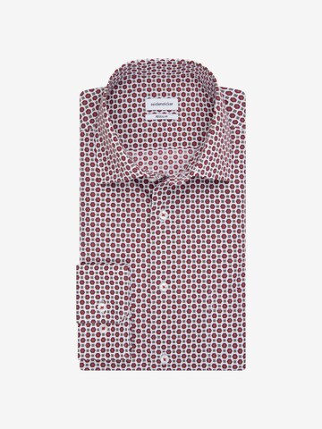 SEIDENSTICKER Regular fit Business Shirt in Red