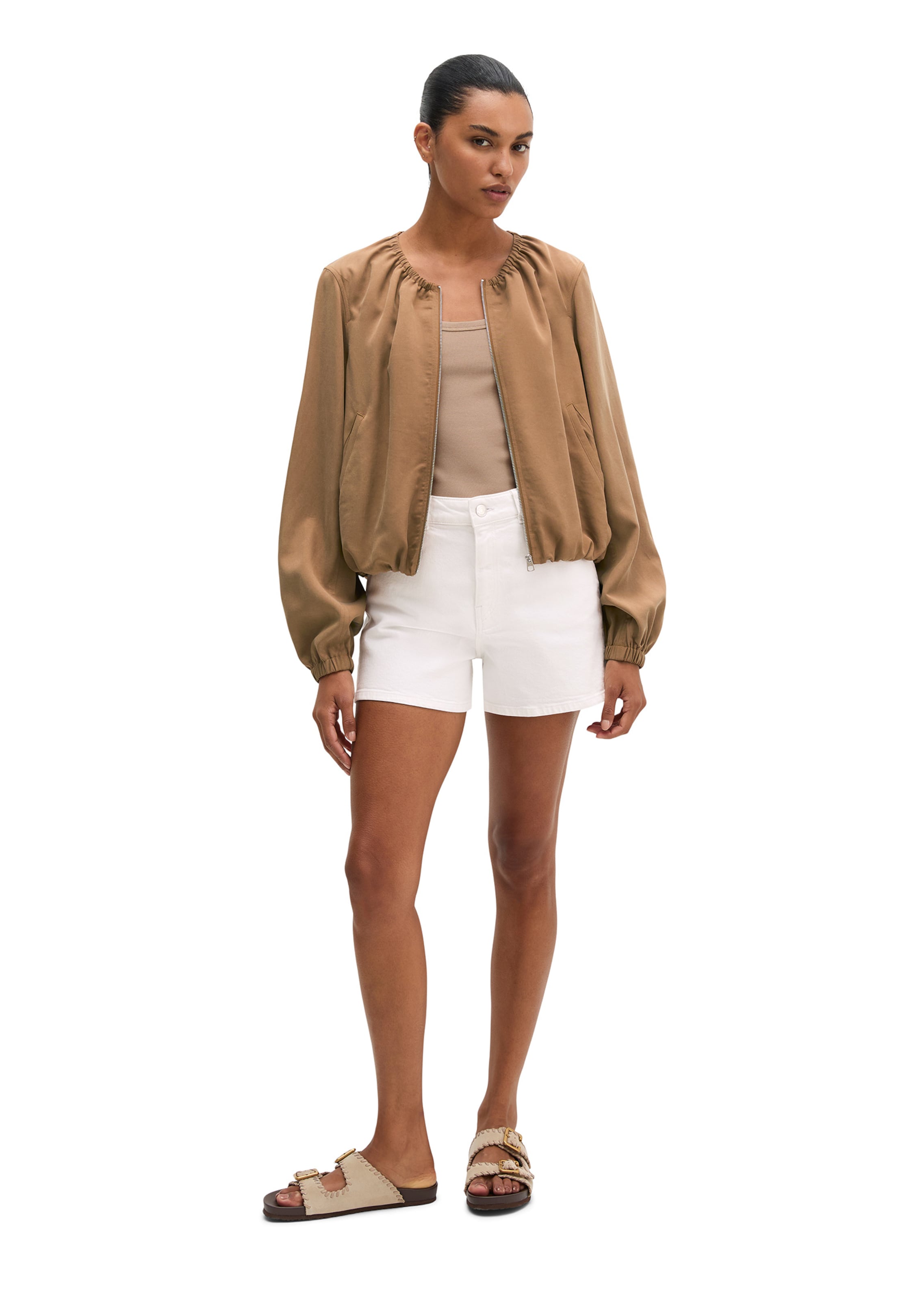 Regular Jean Marc O'Polo en blanc