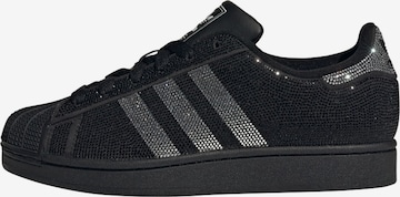 ADIDAS ORIGINALS Низкие кроссовки 'Superstar II' в Черный: спереди