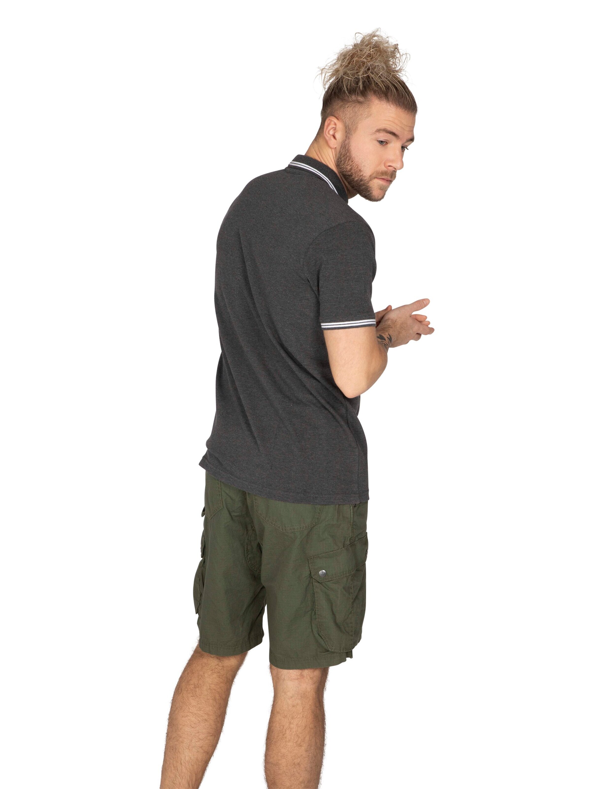 PROTEST Shirt 'TED' in Grey