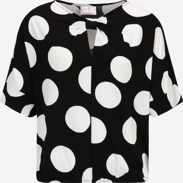 T-shirt Wallis Petite en noir : devant