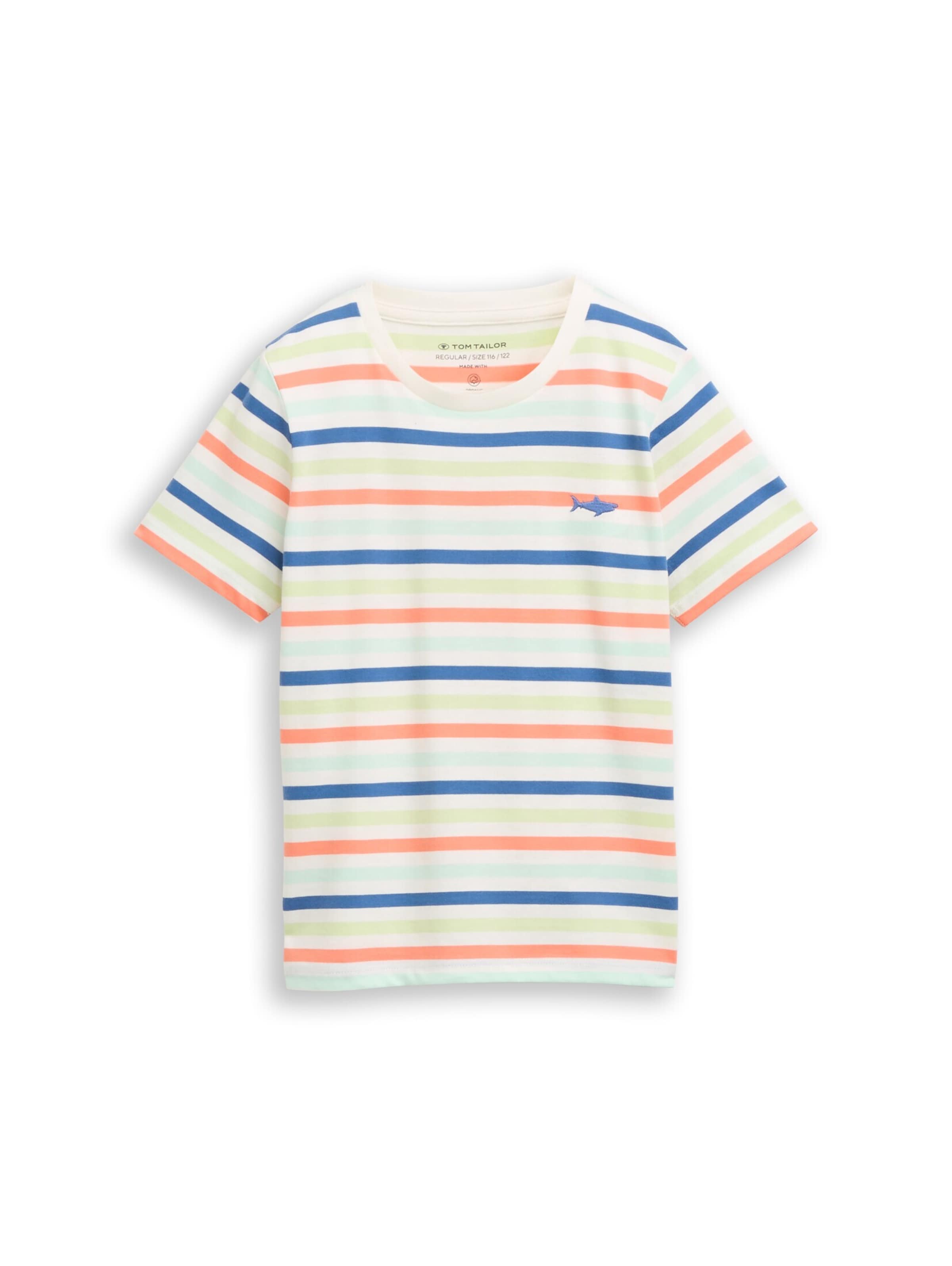 TOM TAILOR Shirt in White: front