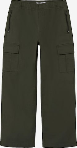 NAME IT Loose fit Trousers 'Berlin' in Green: front
