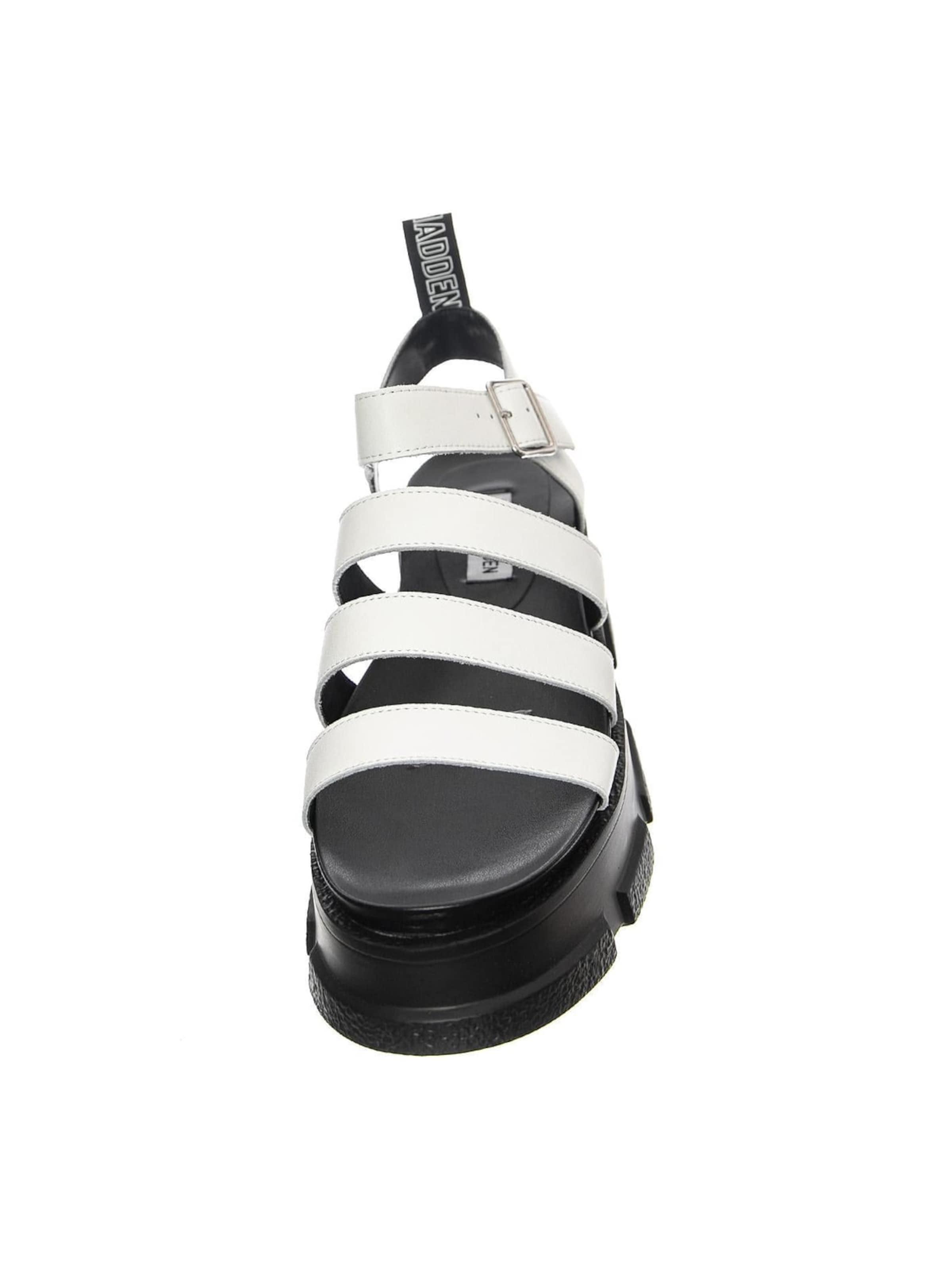 STEVE MADDEN Sandal 'W' Pioneer White Leat Sandals' in White