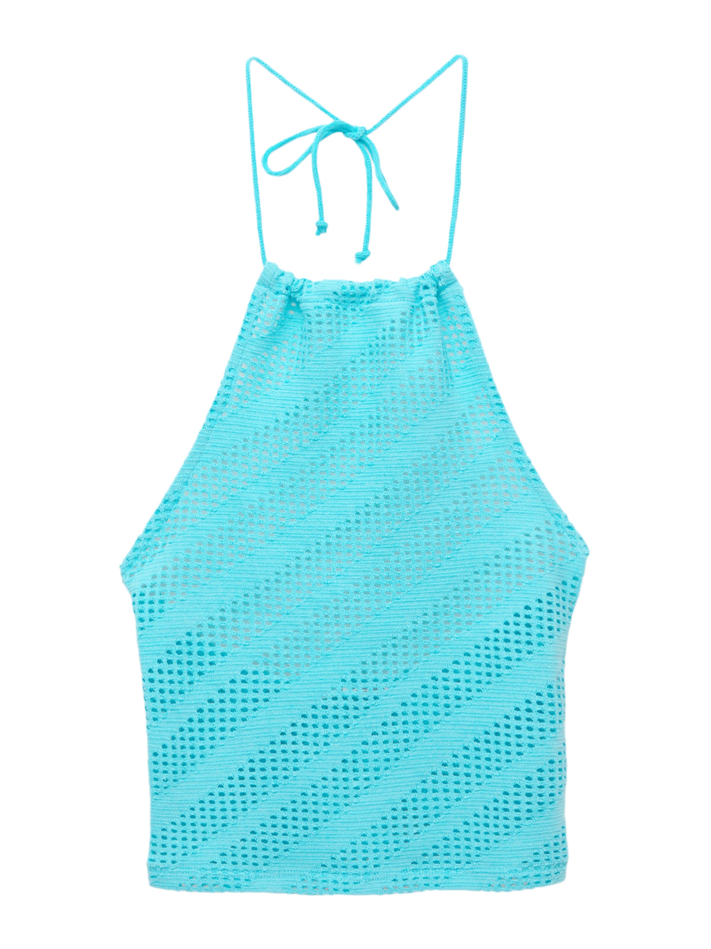 Pull&Bear Top in Grün: Vorderseite