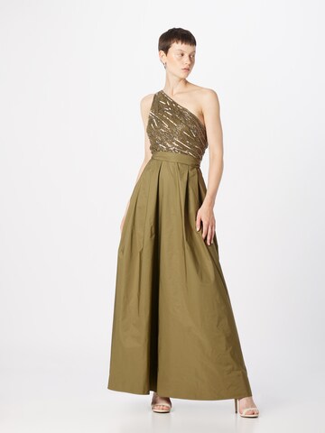 Lauren Ralph Lauren Večerné šaty 'ZADORMIN' - Zelená