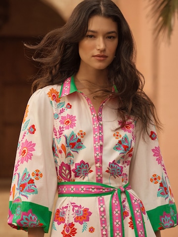 love & rosesKošulja haljina - bež boja