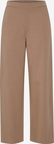 Fransa Regular Pants in Brown: front